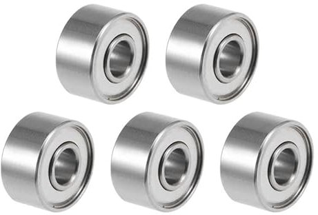 LOEASE 10 Stück Kugellager für Miniatur-Elektromotoren 692ZZ 694ZZ 696ZZ 699ZZ 698zz 695ZZ, 697ZZ 693ZZ (Color : 692ZZ 2x6x3)