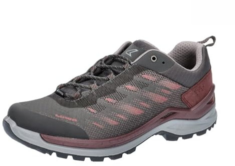 LOWA Halbschuh FERROX GTX LO Ws anthrazit/Altrosa 43.5