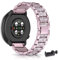 AireWiki Armband Kompatibel mit Polar Ignite 3/ Ignite 2/ Ignite/Polar Unite/Polar Pacer Armband Edelstahl Für Herren Damen Elegant Metall Uhrenarmband (Rosé)