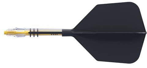 CUESOUL ROST T19 Carbon Integrierter Dartschaft und Flight Big Wing-Form, 3er-Set