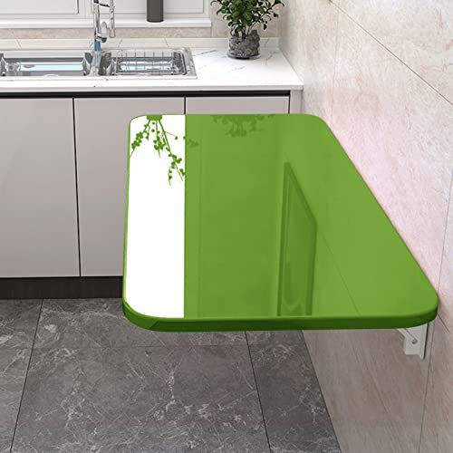 An der Wand montierter Drop-Leaf-Tisch, klappbarer Wandschreibtisch, an der Wand montierter Klapptisch für Waschküche, schwebende Wandschreibtisch-Werkbank, für Wäscherei, Küche, herunterkla