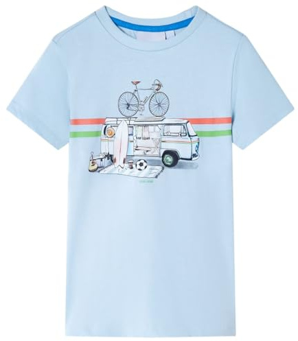 vidaXL Kinder T-Shirt Kinder T-Shirts Kinder Kurzarm-T-Shirt