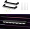 2 Stück Auto Diffuser,Auto Lufterfrischer Automotive Air Outlet Lüfterfrischer Vent Clips Auto Innendekorationszubehör Auto Parfüm Diffusor mit 5 ersetzten