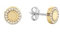 Tommy Hilfiger Jewelry Steckerohrringe für Damen aus Edelstahl verziert mit Kristallen - Erhältlich aus Gold, Rotgold oder Silber