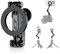 JJC Magnetische Telefon Stativ Faltbare Halterung Adapter mit Cold Shoe und 1/4“ Schraube, Magnet-Handyhalter Stativadapter für iPhone 16 15 14 13 für Gopro Hero 13 12 11 für DJI Action 4 3 Kameras