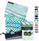 WOODSANDWAVES Sporthandtuch Fitnessstudio mit Reißverschluss Tasche & Magnet - Schnelltrocknend & rutschfest - Mikrofaser Fitness Handtuch Sport Fitnesshandtuch - Gym Handtuch & Zubehör - 130x50 cm
