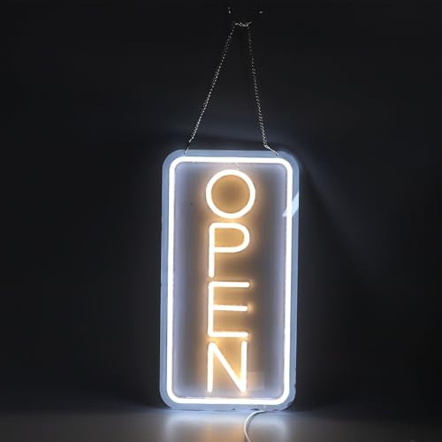 Gaming -Neonschild, USB Powered Open Neon LED Schild mit Dimmbarer Farbe, Neonlichtschild für Bars Shops Restaurants Cafes Salons Dekor