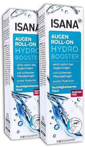 2 er Pack ISANA Hydro Booster Augen Roll-on 2 x 15ml