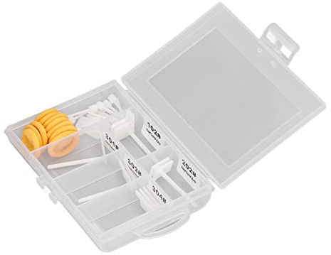 Eacam HDD Magnetic Head Repair Set, 16pcs HDD -Kopfersatzkamm, Datenwiederherstellungstool mit Fixierlöchern, Stiften und Steckdosen, Kompatibel mit, HGST, Geeignet für