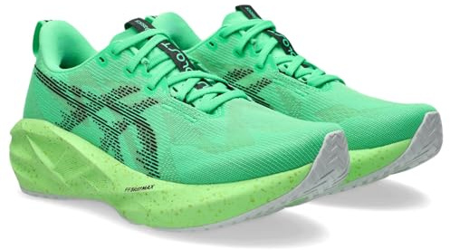 ASICS Novablast 5 Ekiden Laufschuhe Neutralschuh Damen grün - vital Green/Black 40