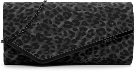 Tamaris Amalia Leo Clutch Darksilver