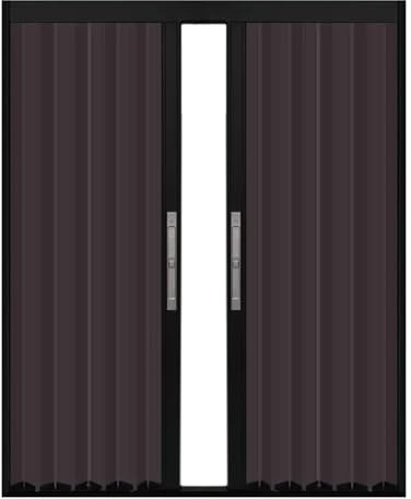 GLFNB Porta Scorrevole per Lavanderia Singola/Doppia, Porta a Soffietto per Armadio, Camera da Letto, Bagno, Cucina, dispensa e Finestra, Porta Pieghevole divisoria per Ambienti Domestici con bina