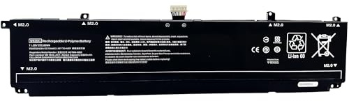 83Wh WK06XL Laptop Battery Replacement for HP Omen 16-b0xxx 16-b0000TX 16-B0047TX 16-C0xxx 16-C0167AX Omen 7 Plus 17-ck0xxx 17-CK0007NV 17T-CK100 Series M41640-AC1 M41640-CD1 11.58V High Performance