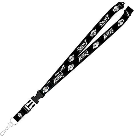 Los Angeles Lakers Lanyard Blackout C