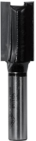 CARBITOOL STRAIGHT ROUTER BIT 13MM LONG 1/4 SHANK