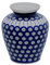 Original Bunzlauer Keramik Vase/Blumenvase, Höhe 17,0cm im Dekor 8