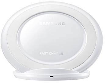 Samsung Induktive Schnellladestation Qi-Charger Kompatibel mit Samsung Galaxy S7/S7 Edge, weiß