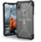Urban Armor Gear Plasma Schutzhülle nach US-Militärstandard für Apple iPhone Xs Max - transparent (dunkel) [Qi kompatibel, Verstärkte Ecken, Sturzfest, Antistatisch, Vergrößerte Tasten]- 111103113131