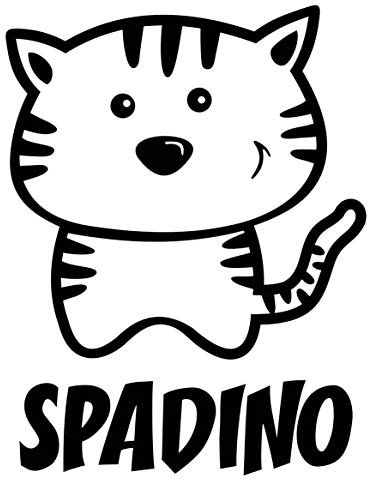 Adesivo Gatto personalizzato