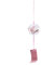 Cloche à Vent Décorative Suspendue Carillon Cloches à Vent Japonaises Clochettes Carillon à Vent Suspendu Carillons Éoliens Fleur Windbell Romantique Verre De Mer