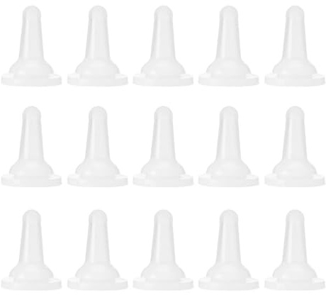 15 Pièces Tétines de Biberon en Silicone pour Animaux de Compagnie, Chat, Chien, Chiot, Chaton