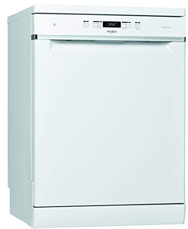 Whirlpool - Lavastoviglie WFC 3C34 AP 60 cm bianco, tecnologia power clean, 44dBA, 14 coperti, efficienza NEL D