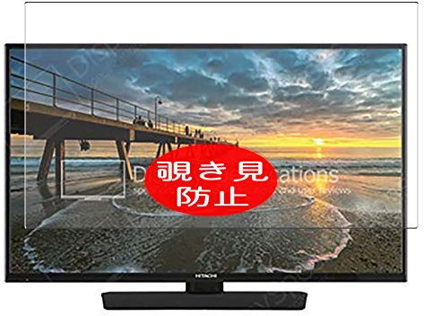 VacFun Pellicola Privacy, compatibile con 24 Hitachi 24HE2000 24HE1000 TV Screen Protector Protezioni Schermo Antispy (Non Vetro Temperato) NuovaVersione