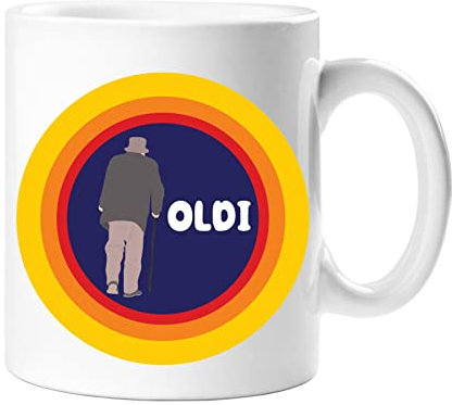 Star Online Oldi Mug Christmas Gifts Funny Novelty Tea Coffee Cups Celebration Old Man Birthday, Men Secret Santa Presents, Retirement, Grandad Gift Ceramic Microwave Safe