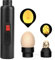 Fockety Egg Candler Tester, Hochintensive, Helle, Kühle LED-Licht-Durchleuchtungslampe, Tragbarer Professioneller Eiertester für Alle Hühnereier, Dunkle Wachteln, Enten, Kanarientauben