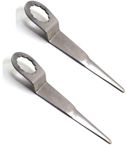 Outil de coupe pneumatique de joint de fenêtre 08F 90 mm Lame courbée pour retirer les joints de portes de voiture et fenêtres Outil de démontage de pare-brise Pièces de rechange