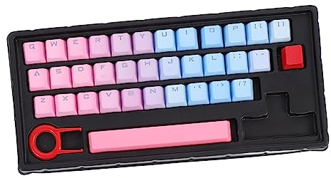 KOMBIUDA Touches De Clavier Colorées pour Ordinateur Kit DIY De Touches De Clavier Soyez-Vous Fournitures pour Décoration