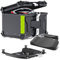 Motorrad Topcase, 55L Topcase für Roller Wasserdicht Topcase Aluminium Motorrad Heckbox Reisen Motorradkoffer mit Sicherheitsschloss für Motorradhelm Helm, Wasserdicht Motorrad Top Box (Schwarz)