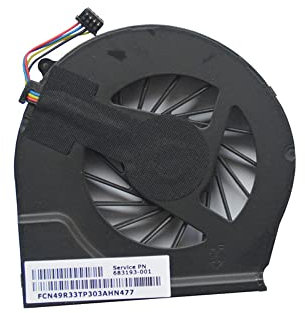 RAKSTORE Ventilateur de rechange pour ordinateur portable HP Pavilion G4-2000 G6-2000 G7-2000 4 broches
