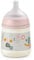 Suavinex, Biberon 150 ml. Biberon avec Tétine Symétrique SX Pro en Silicone à Débit Lent (S). Avec Valve Anti-Colique. Silicone Fin Ultra-Doux. Pour Bébés Nouveau-nés, +0 Mois. Walk Rose