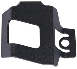 GRASKY Bremsflüssigkeitsdeckel Motorrad Für Royal Enfield Für Interceptor 650 Für INT 650 Motorrad Hinten Brems Flüssigkeit Reservoir Schutz Abdeckung Schutz Öl Tasse Teile(Black)