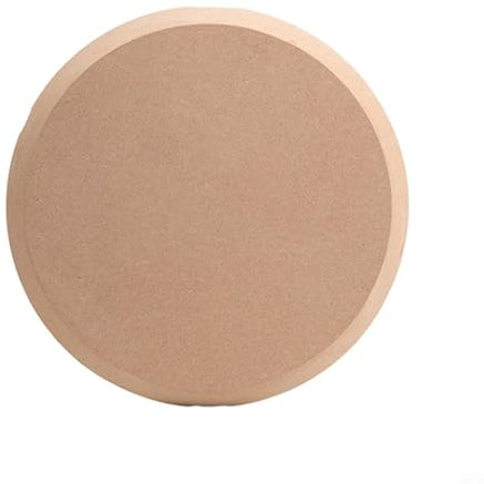 Sileduove Molde de cerámica para arcilla, herramientas de cerámica redondas rectangulares, placa de cerámica, placa de arcilla impresa (redonda)