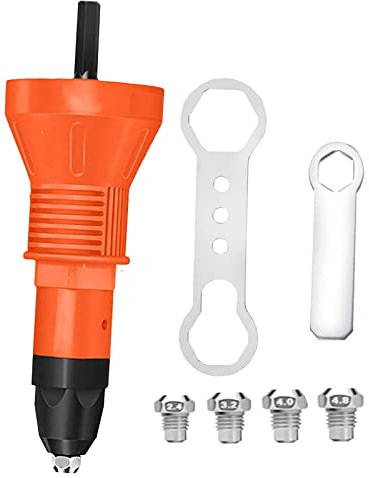 Yuentoen Nietpistole Nietenaufsatz Blindnietvorsatz Nietbohrer Adapter, Niet-Gerät für Akkuschrauber und Bohrmaschinen,Nietadapter Nietpistolenadapter ﻿