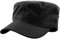 Pineeseatile Klassische Kadettenarmee Cap Schwarz - Unisex-Erwachsene - Baseball Cap - UV-Schutz - Atmungsaktiv - Leicht