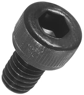 Kozelo 50pcs Tornillos de Cabeza Hexagonal - [M4-0.7 x 5mm] Aleación de Acero 12.9 Grado Óxido Negro Totalmente Roscado Allen Tornillo para Industrial Muebles Impresión 3D Reparación