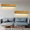 ZMH 2ER Wandlampe LED Wandleuchte Innen - Holz Modern Flurlampe 3000K Warmweiß 50CM Wohnzimmerlampe 8W Bettlampe Flur Treppenhaus Wandbeleuchtung für Flur Treppenhaus Wohnzimmer Schlafzimmer