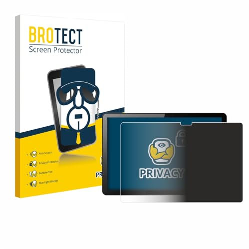 BROTECT Protector Pantalla Privacidad para Lenovo Tab M10 (3a Gen.) [Anti-Espía, Película Protección, Privacy]
