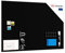ALLboards Rahmenloses SLIMboard - Kreideoberfläche - 180x120 cm + GRATIS