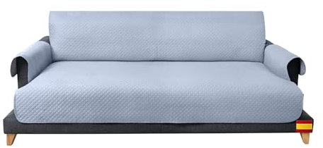 Miogar Funda Sofá 4 Plazas – Cubre Sofá Acolchado Reversible y Lavable – Protector Sofá Resistente contra Manchas y Arañazos – Ideal para Mascotas y Niños – Fabricado en España