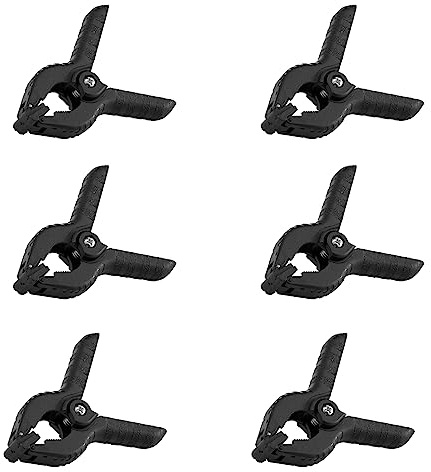 6Pcs/Set Photo Studio Photography Background Clip Heavy Duty Muslin Clamps Backdrop Clamps Peg Photo Studio Accessories