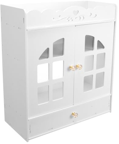 VILLFUL Badezimmer wandschrank ohne Bohren Wandmontage Großer Aufbewahrungsschrank mit Modernem Design Langlebiger Wand Organizer für Bad und Dusche