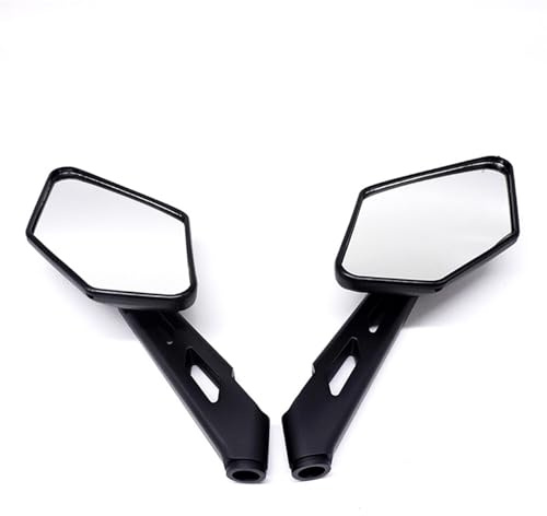 Zinklegierung 8 10mm Motorrad Rückspiegel Roller Schwarz Spiegel Für Triumph Speed Triple 650 765 1050 Trident 660 Tiger 900