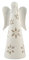 Dreamlight White Emotion Teelichthalter mit Schneeflocken