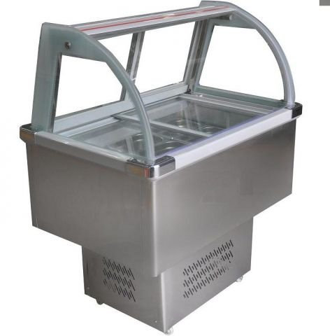 Gino Gelati 9 Sorten Edelstahl Eisvitrine Eistheke Eisbar Kühlvitrine Kühltheke