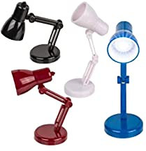 Flexible LED Klemmleuchte blau schwarz rot gelb usw. Notenpultleuchte Lampe Flexible LED Klemmleuchte Notenpultleuchte Lampe + 3 Batterien