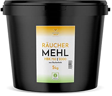 Räuchergold HB 750/2000 Buche mittel Original Rettenmaier Späne - 5kg EIMER